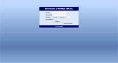 Desktop Screenshot of hermes.emcali.net.co